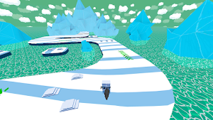 South Pole Race: Ice blocks Screenshot 3