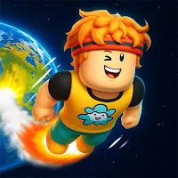 Obby Fly to Planet Space