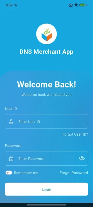 DNS Merchant App Screenshot 1