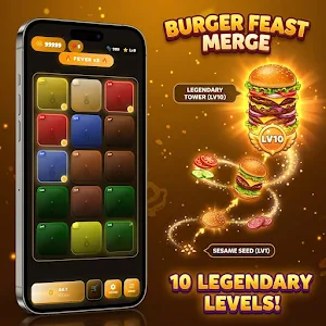Burger Feast: Fast Food Screenshot 1