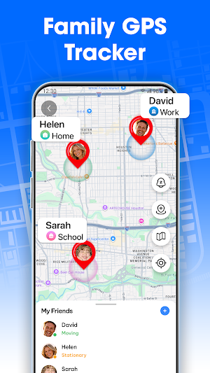 Phone Location Live GPS Maps Screenshot 2