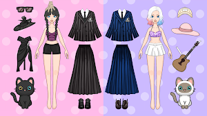 Magic Paper Dolls: DIY Games Screenshot 0