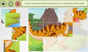 Dinosaurs Puzzles Screenshot 2