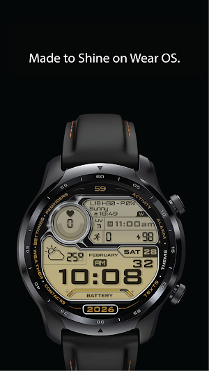 Tactical Mission Watch Face Screenshot 3