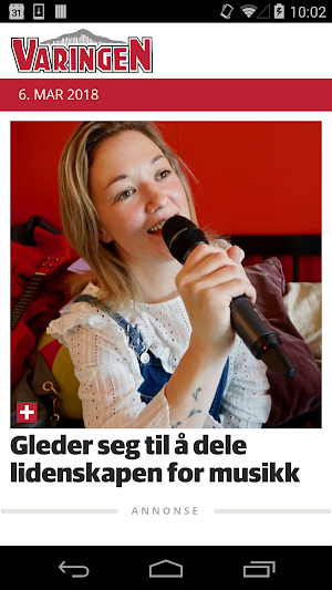 Varingen.no Screenshot 0