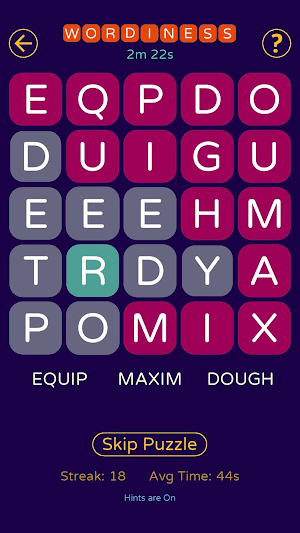 Wordiness Screenshot 3