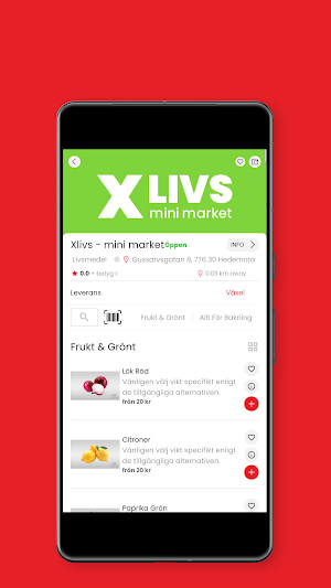 SnabbFood Screenshot 1
