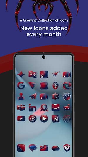Spider icon pack Screenshot 1