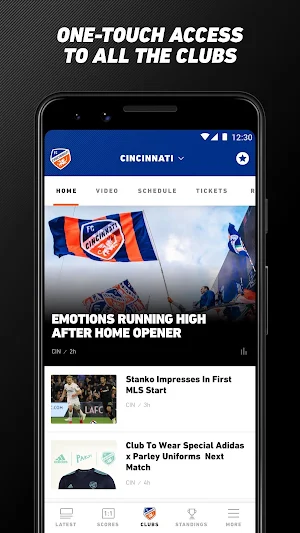 MLS: Live Soccer Scores & News Screenshot 2
