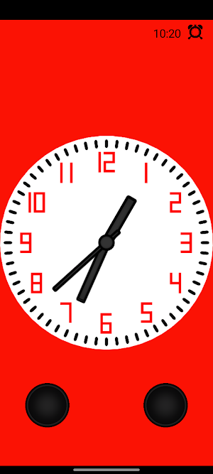 Analog clock vfr Screenshot 1