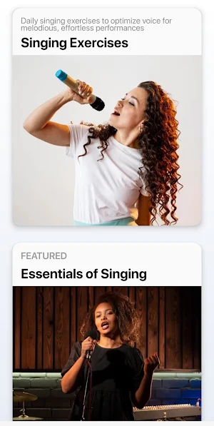 Singing Lessons: Learn to Sing Screenshot 3