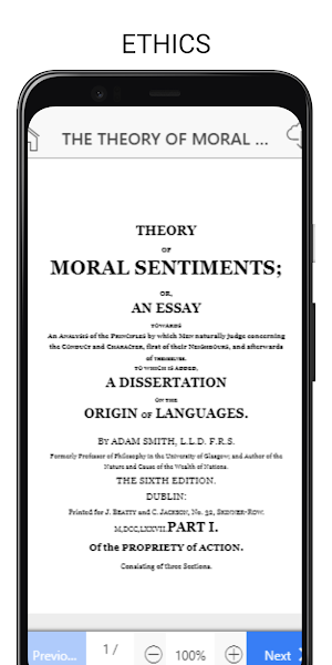 THE THEORY OF MORAL SENTIMENTS Screenshot 3