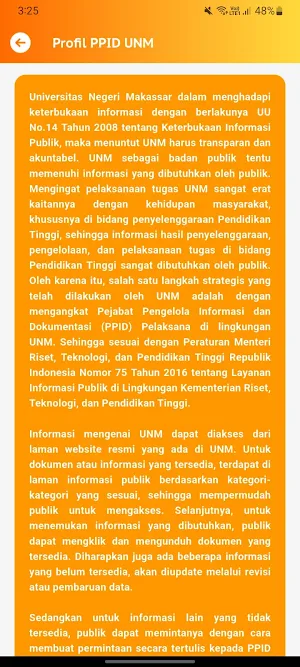 PPID-UNM Screenshot 1