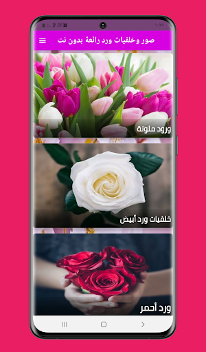 صور وخلفيات ورد رائعة بدون نت Screenshot 3