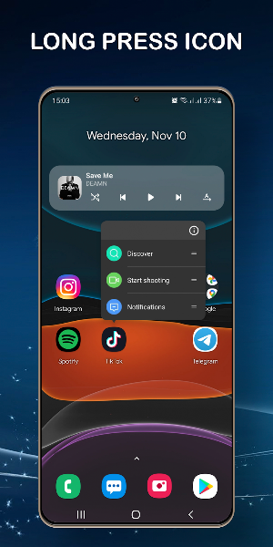 Simple Pixel Launcher Screenshot 1