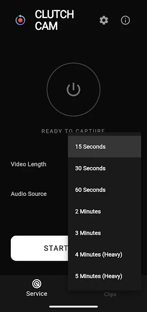 Clutch Cam - Record Highlights Screenshot 1