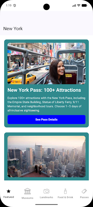 New York Pass - Tickets Screenshot 0
