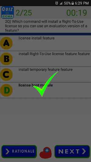 CCNA Quiz Questions Screenshot 1