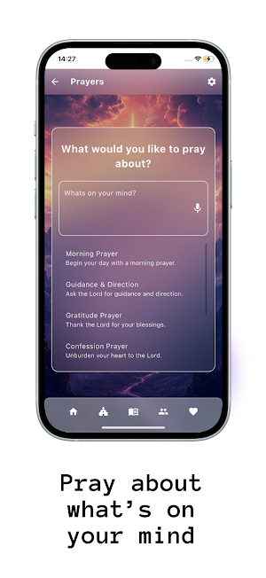 Logos: Daily Prayer & Devotion Screenshot 1