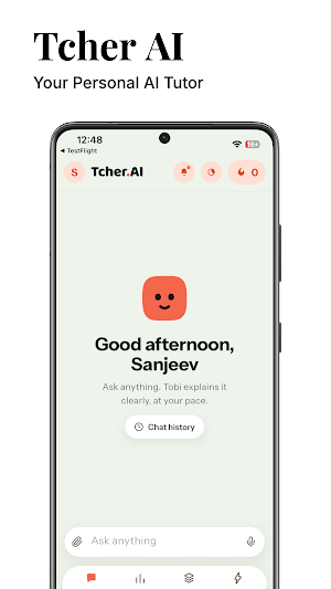 TcherAI - Personal AI tutor Screenshot 0