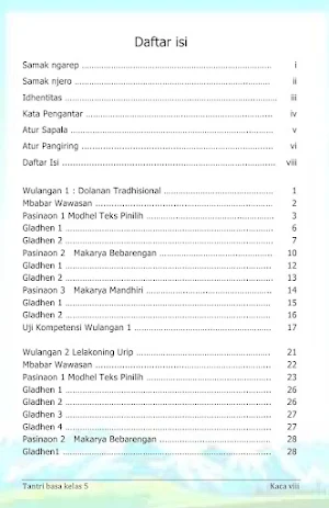 Bahasa Jawa Sastri Basa 5 K13 Screenshot 1