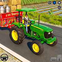 Tractor Driving Farming Game
