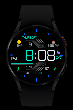 Sport Watch Face Wear OS Screenshot 2