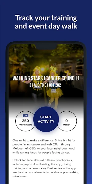 Walking Stars (Cancer Council) Screenshot 2
