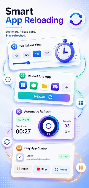 Auto Refresher: App Reloader Screenshot 2