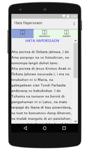 Hata Haporseaon Screenshot 1