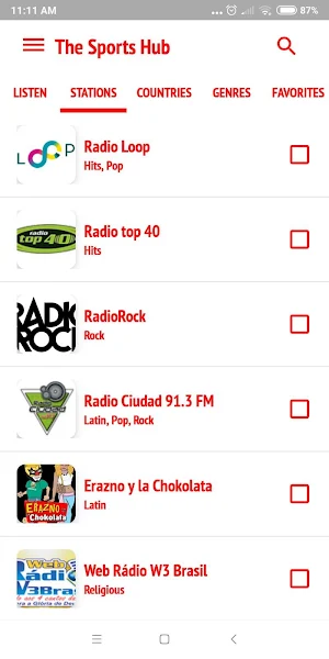 Sports Radio Boston 98.5 FM The Sports Hub Screenshot 1