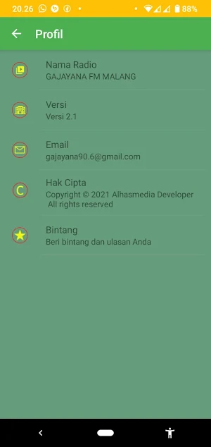 GAJAYANA FM MALANG Screenshot 3