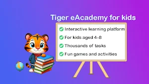 Tiger eAcademy - kids learning Screenshot 0