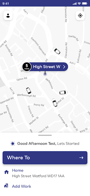 Watford United Taxi Screenshot 1