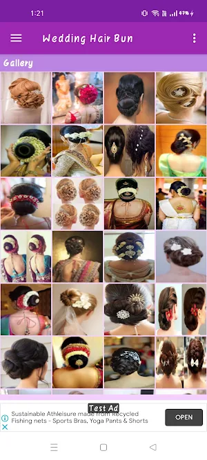 Wedding Hair Bun Screenshot 1