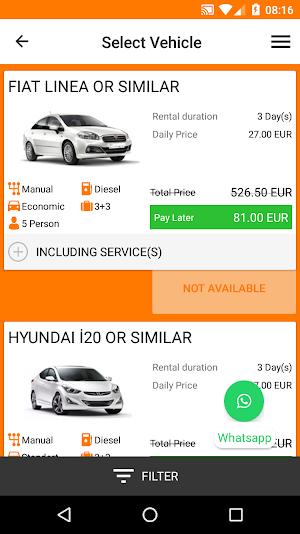 By Aslan Rent A Car Screenshot 2