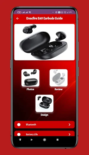 Enacfire E60 Earbuds Guide Screenshot 0