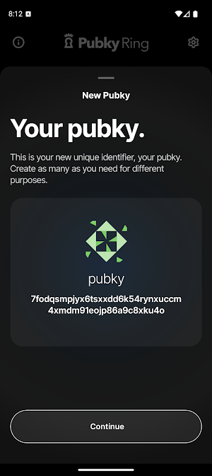 Pubky Ring Screenshot 2