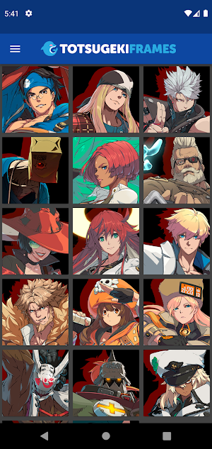 TotsugekiFrames - Guilty Gear Strive Frame Data Screenshot 0