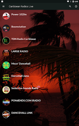 Caribbean Radios Live Screenshot 0