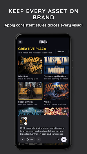 Digen: AI Video Generator Screenshot 3