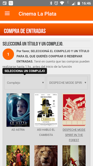 Cinema La Plata Screenshot 0