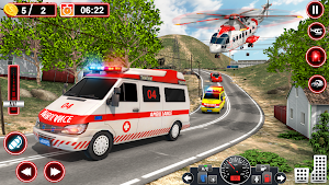 Heli Ambulance Air Rescue Game Screenshot 0