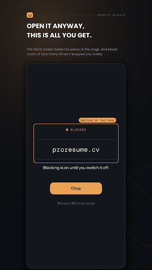 Website Blocker Screenshot 1