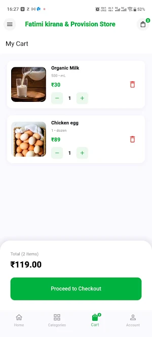Fatimi kirana&Provision Store Screenshot 2