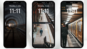 Train Rail Tunnel Wallpaper Screenshot 0