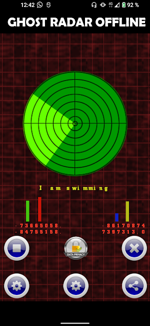 Ghost detector radar Screenshot 1