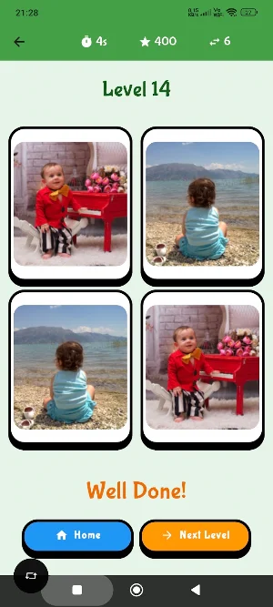 Memory Game with Your Photos Screenshot 1