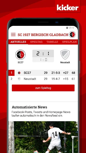 SC 1927 Bergisch Gladbach Screenshot 1