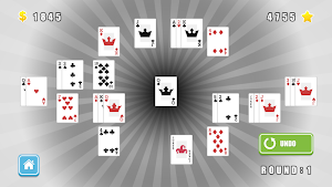 Solitaire Black Hole Screenshot 1